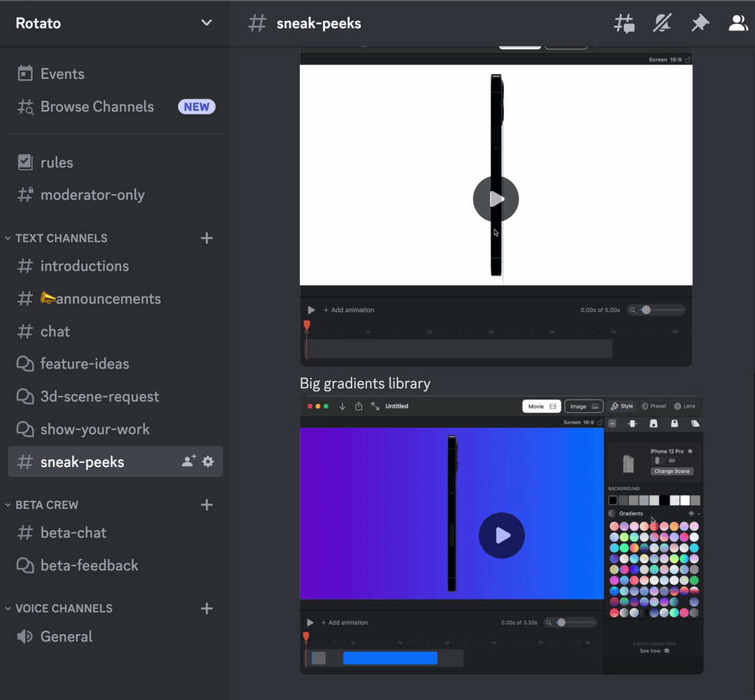 Rotato on Discord